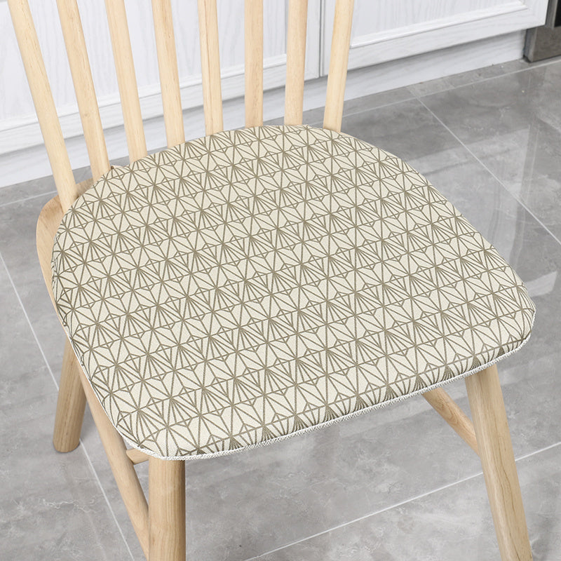 Household Removable And Washable Dining Table And Chair Non-slip Cushion