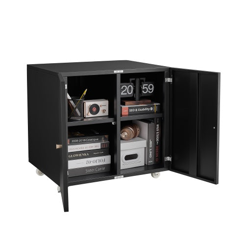 Printer Table With File Door Moves Horizontal Filing Cabinet