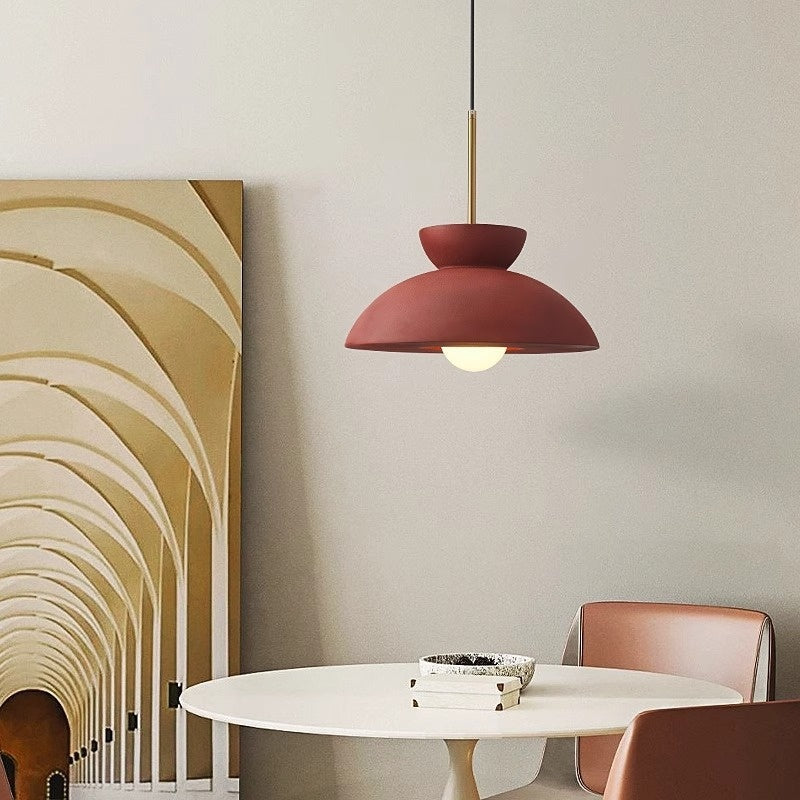 Nordic Minimalism Bar Restaurant Chandelier Cream Style Dining Table Decorative Lamp