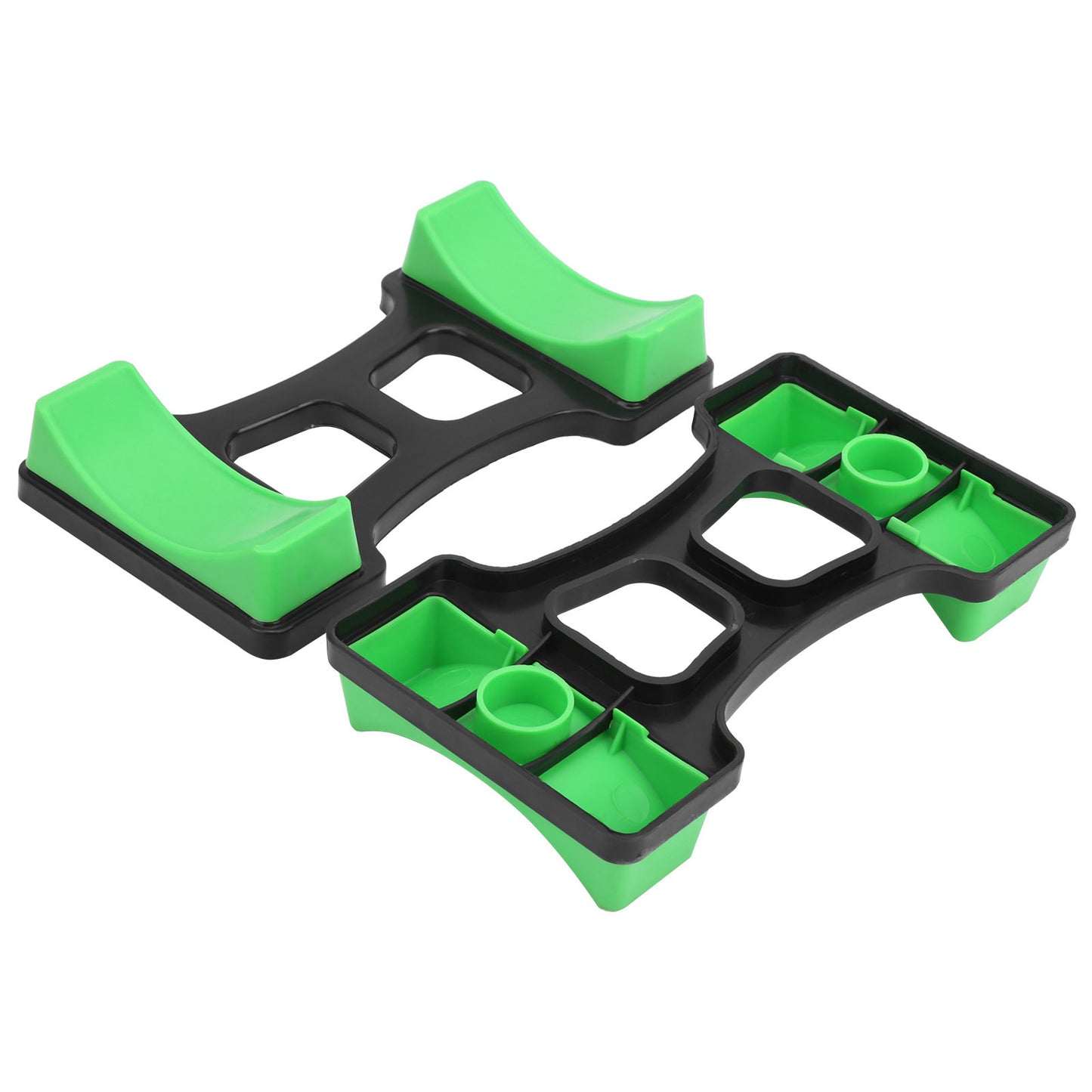 1Pair Dumbbell Bracket Mat Storage Frame Stand Floor Protection Holder Fitness Equipment S