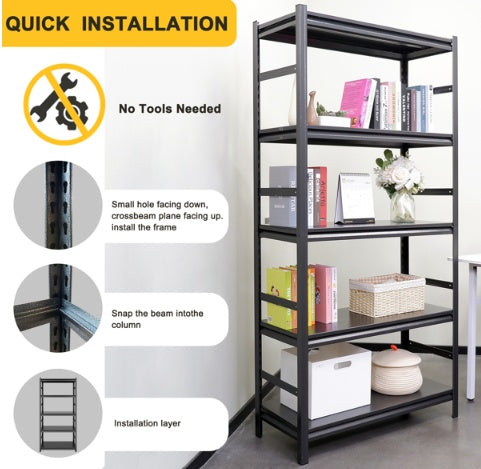 Two Sided Fence Style, Storage Rack And Shelf
