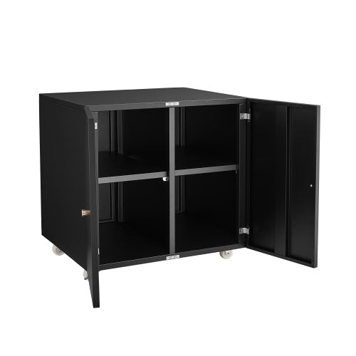 Printer Table With File Door Moves Horizontal Filing Cabinet