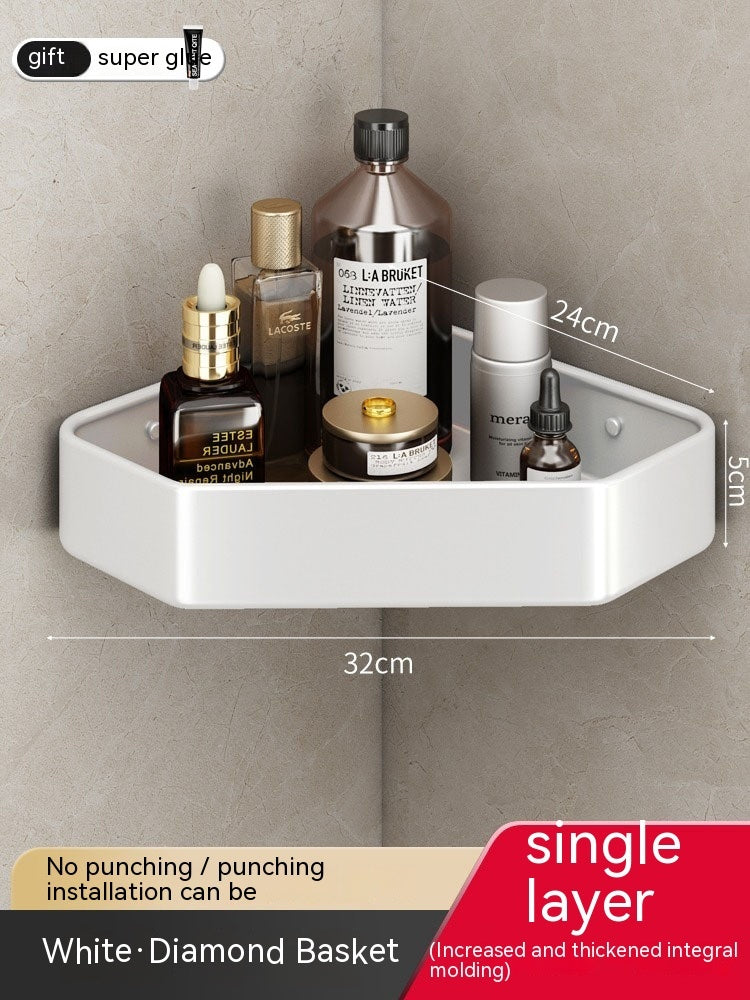 Bathroom Rack Punch-free Corner
