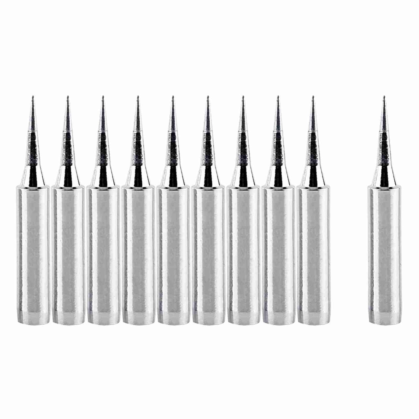10Pcs Sharp Soldering Replacement Solder Iron Tips Station Tool 900M-T-I