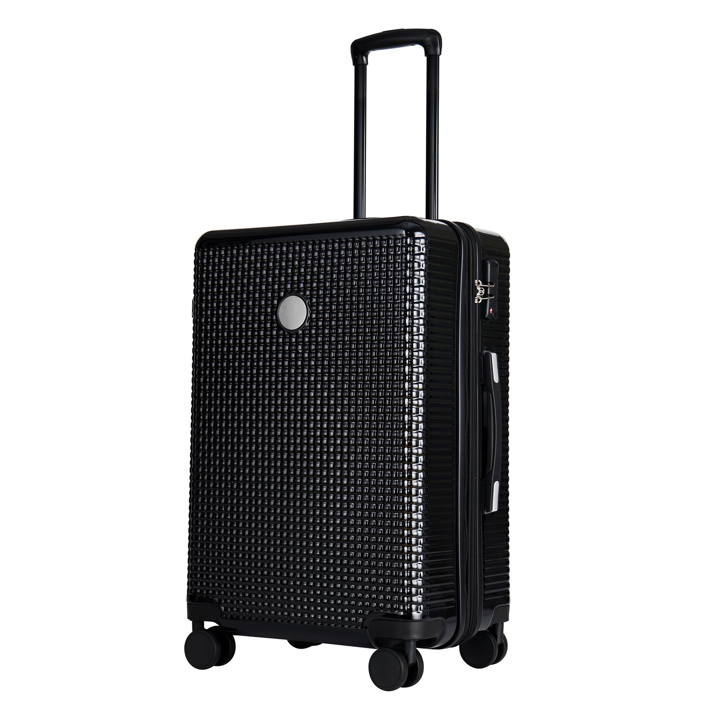 3 Piece Set Of Hard Shell Suitcases With Wheels, Light Expandable Travel Suitcase With TSA Lock, Carry-On, Checked Luggage,20 Inches, 24 Inches, 28 Inches