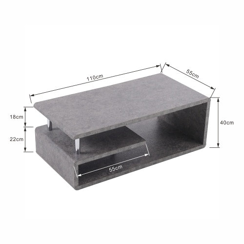 Fiberboard Coffee Table