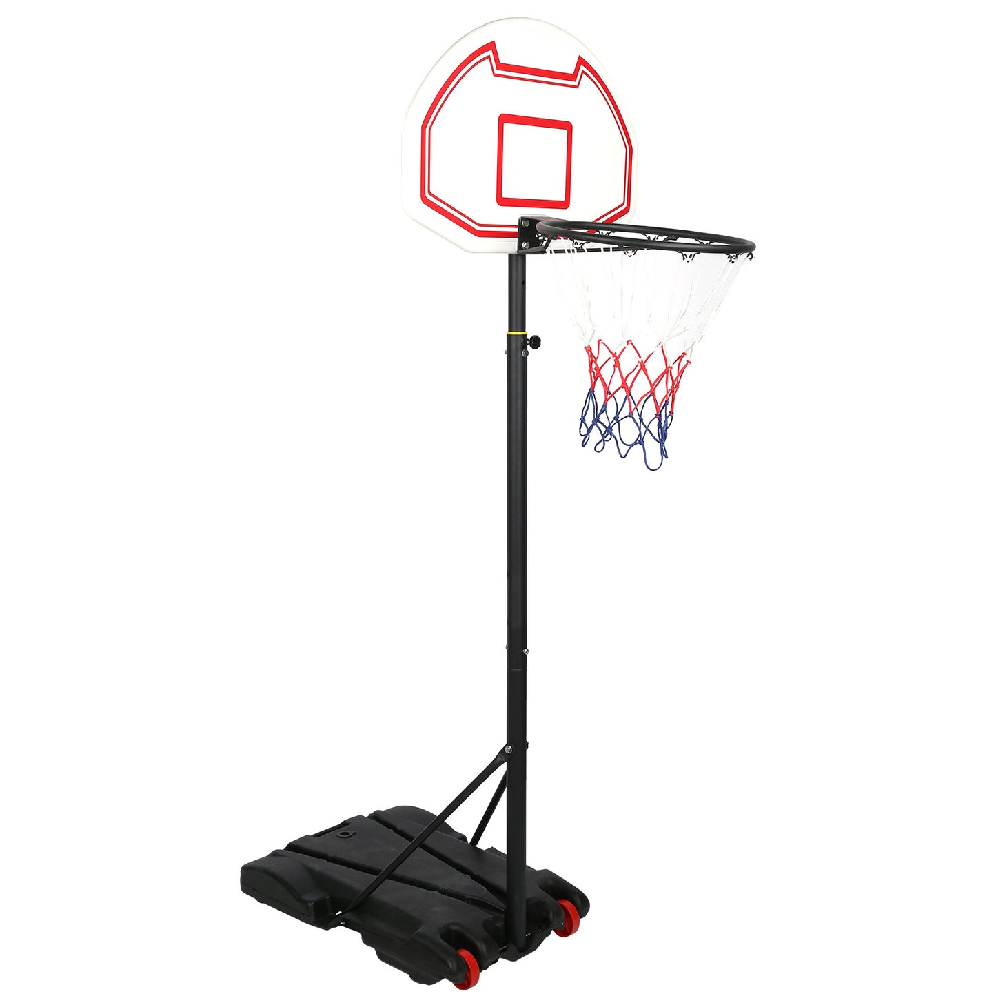 Portable Removeable Basketball Hoop Height Adjustable Stand for Indoor Outdoor Activities