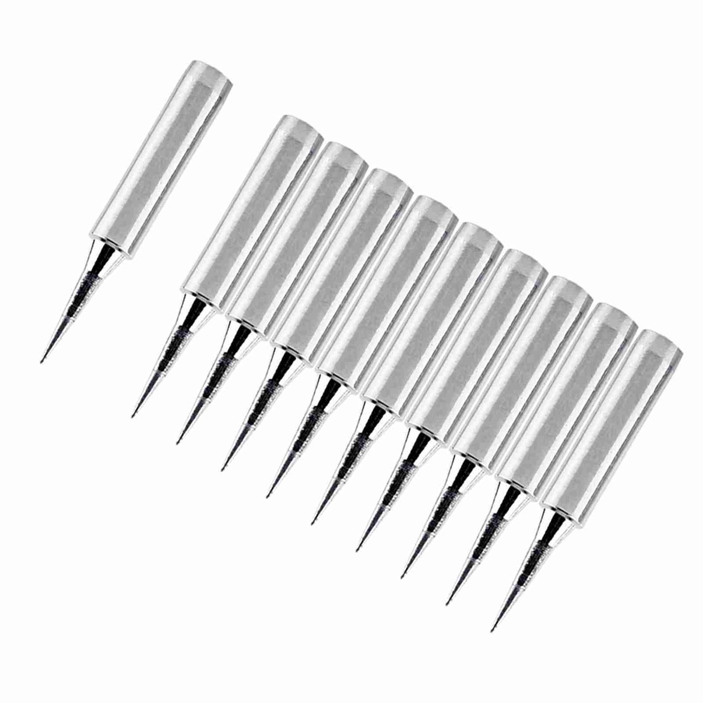 10Pcs Sharp Soldering Replacement Solder Iron Tips Station Tool 900M-T-I