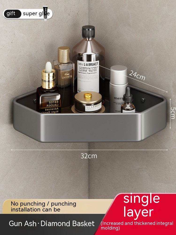 Bathroom Rack Punch-free Corner